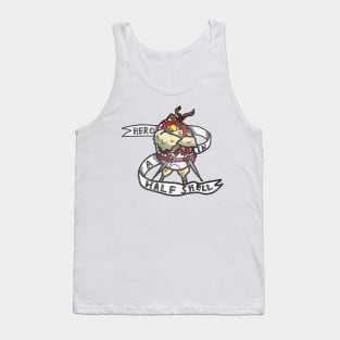 Rooster Hero in a half shell! - 90s retro parody design Tank Top